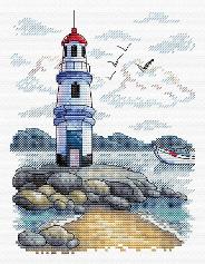 Lighthouse cross-stitch kit